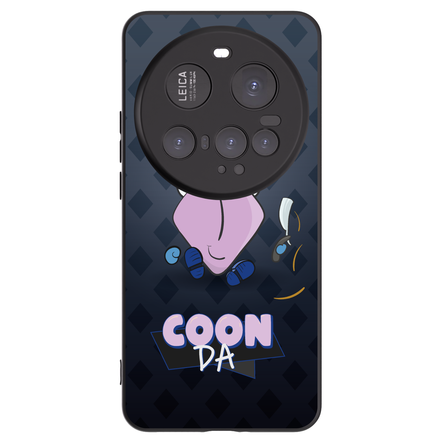 Picasee silikonový černý obal pro Xiaomi 15 Ultra - COONDA holátko - tmavá