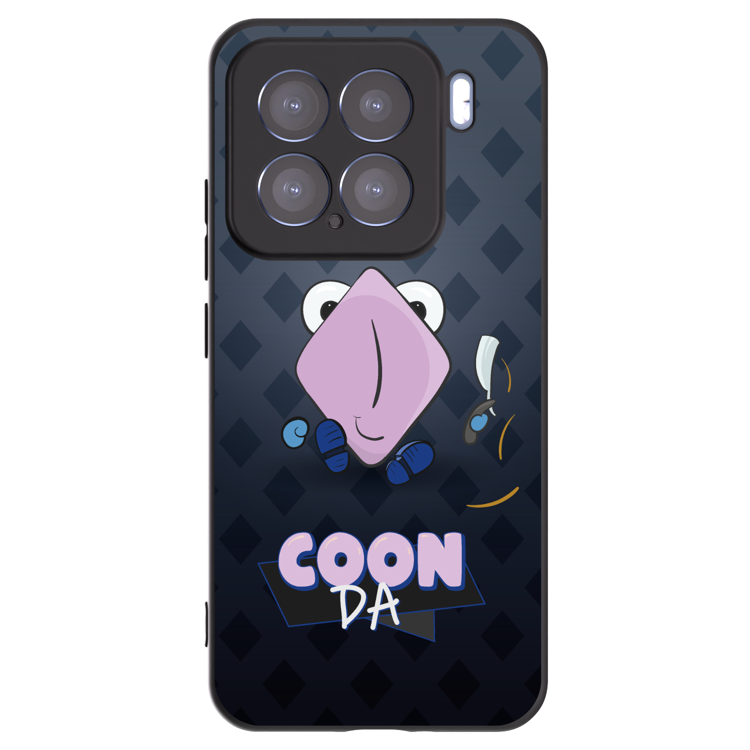 Picasee silikonový černý obal pro Xiaomi 15 - COONDA holátko - tmavá