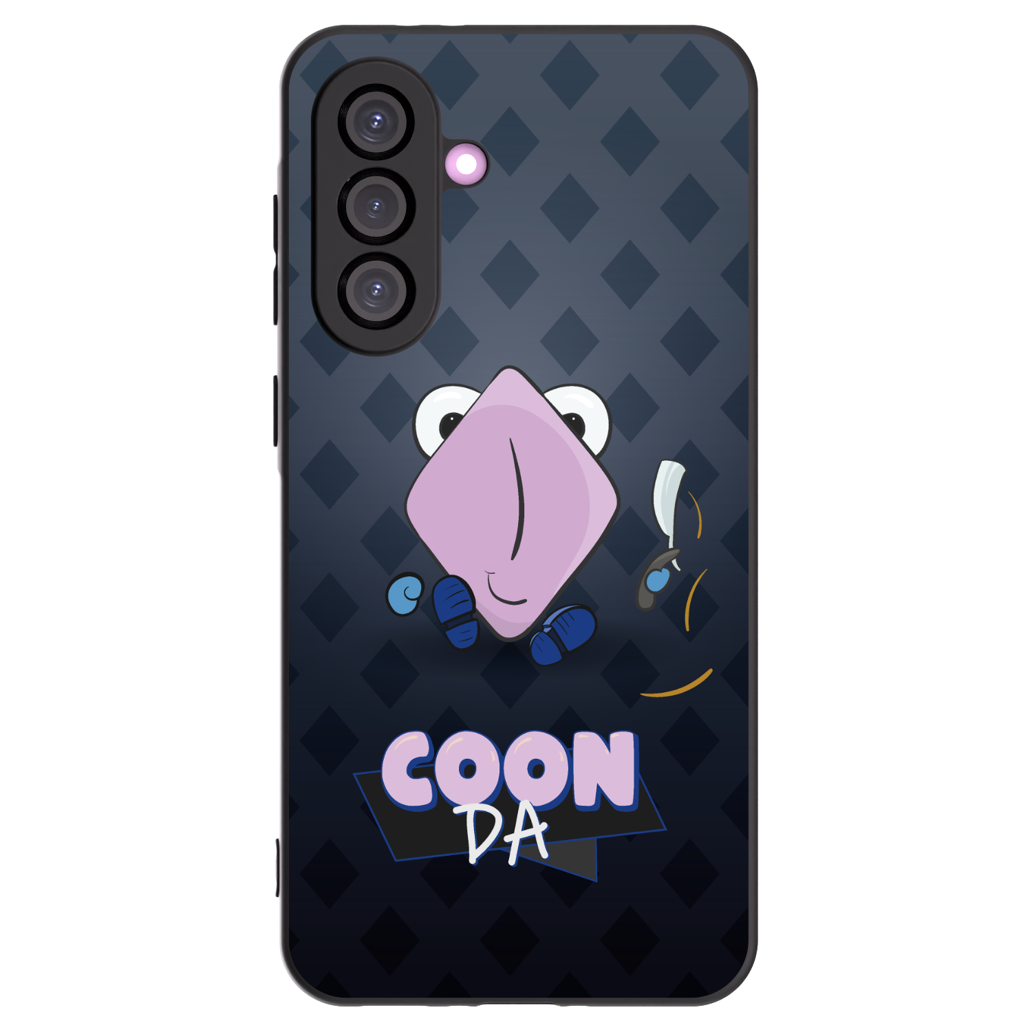 Picasee silikonový černý obal pro Samsung Galaxy A36 5G - COONDA holátko - tmavá