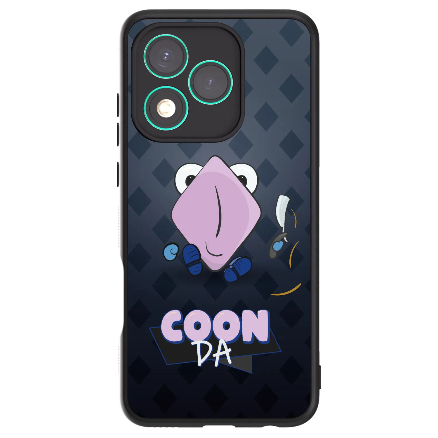 Picasee ULTIMATE CASE pro Honor 400 Lite 5G - COONDA holátko - tmavá