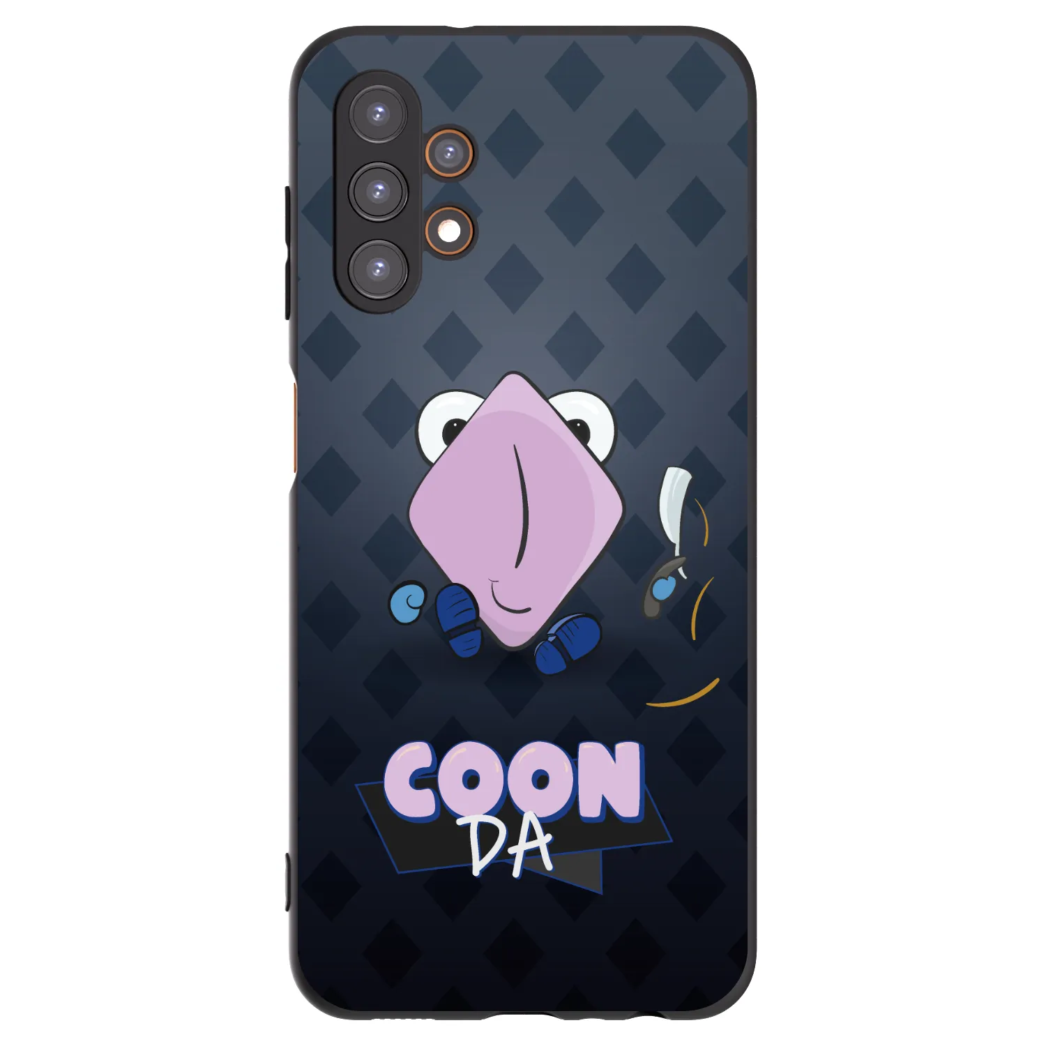 Picasee silikonový černý obal pro Samsung Galaxy A13 5G - COONDA holátko - tmavá