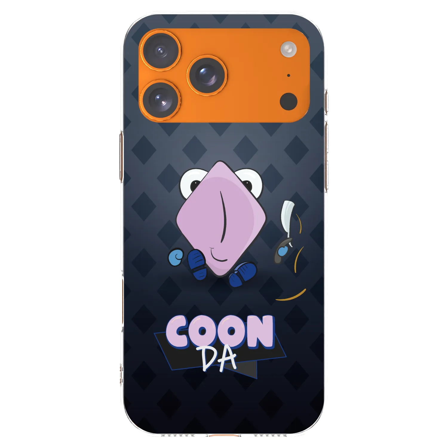 Picasee silikonový průhledný obal pro Apple iPhone 17 Pro Max - COONDA holátko - tmavá