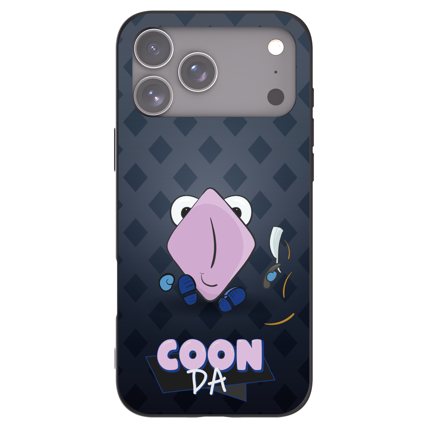 Picasee silikonový černý obal pro Apple iPhone 17 Pro Max - COONDA holátko - tmavá