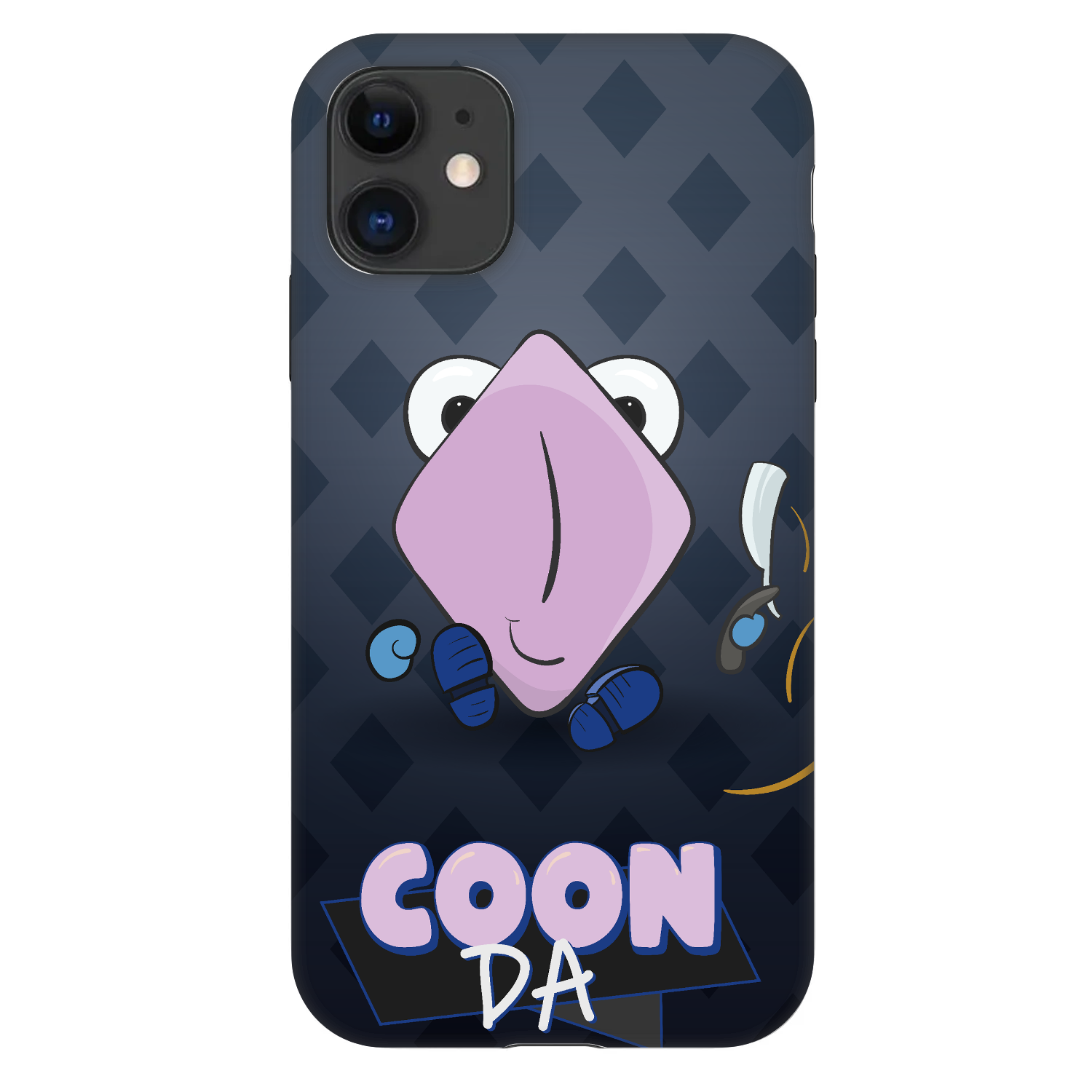 Picasee Fashion Case pro Apple iPhone 11 - COONDA holátko - tmavá