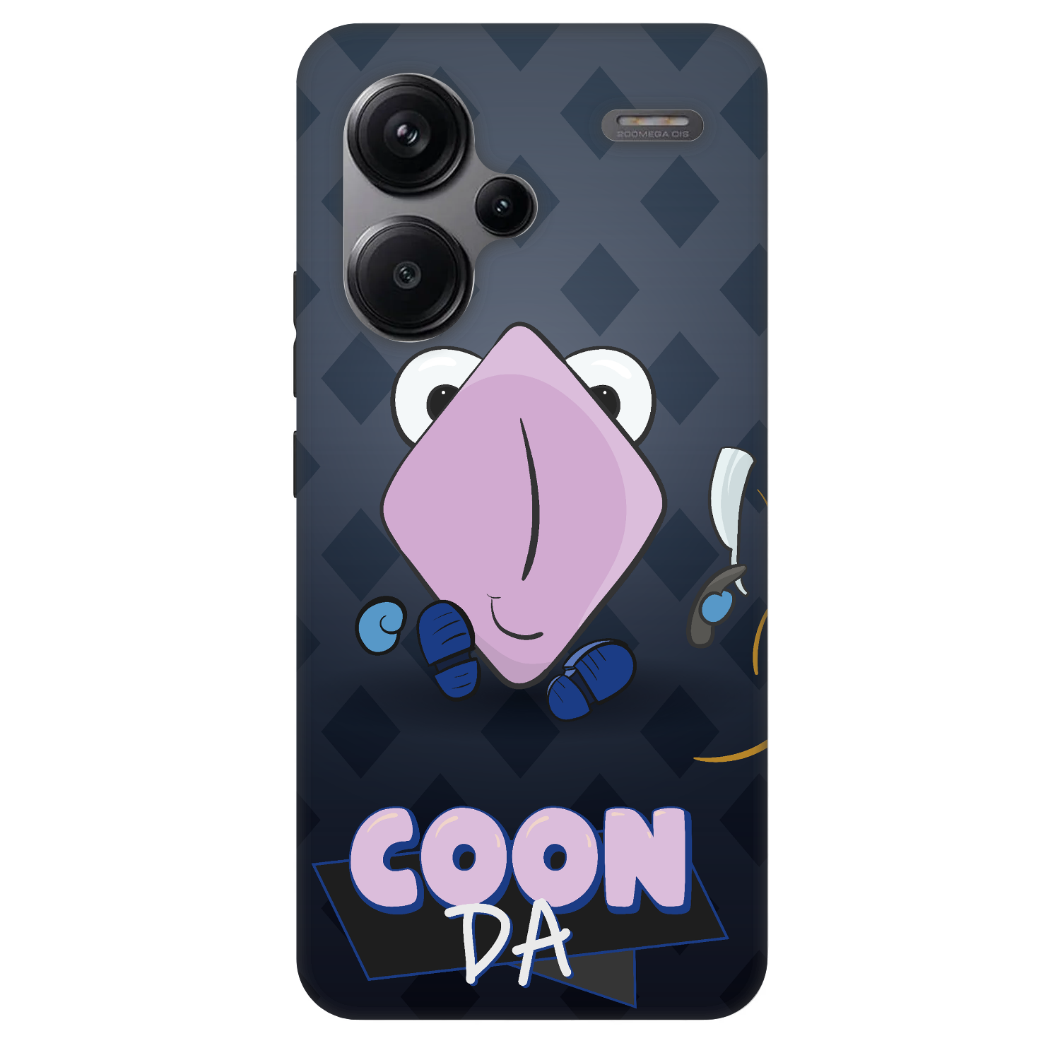 Picasee Fashion Case pro Xiaomi Redmi Note 13 Pro+ 5G - COONDA holátko - tmavá