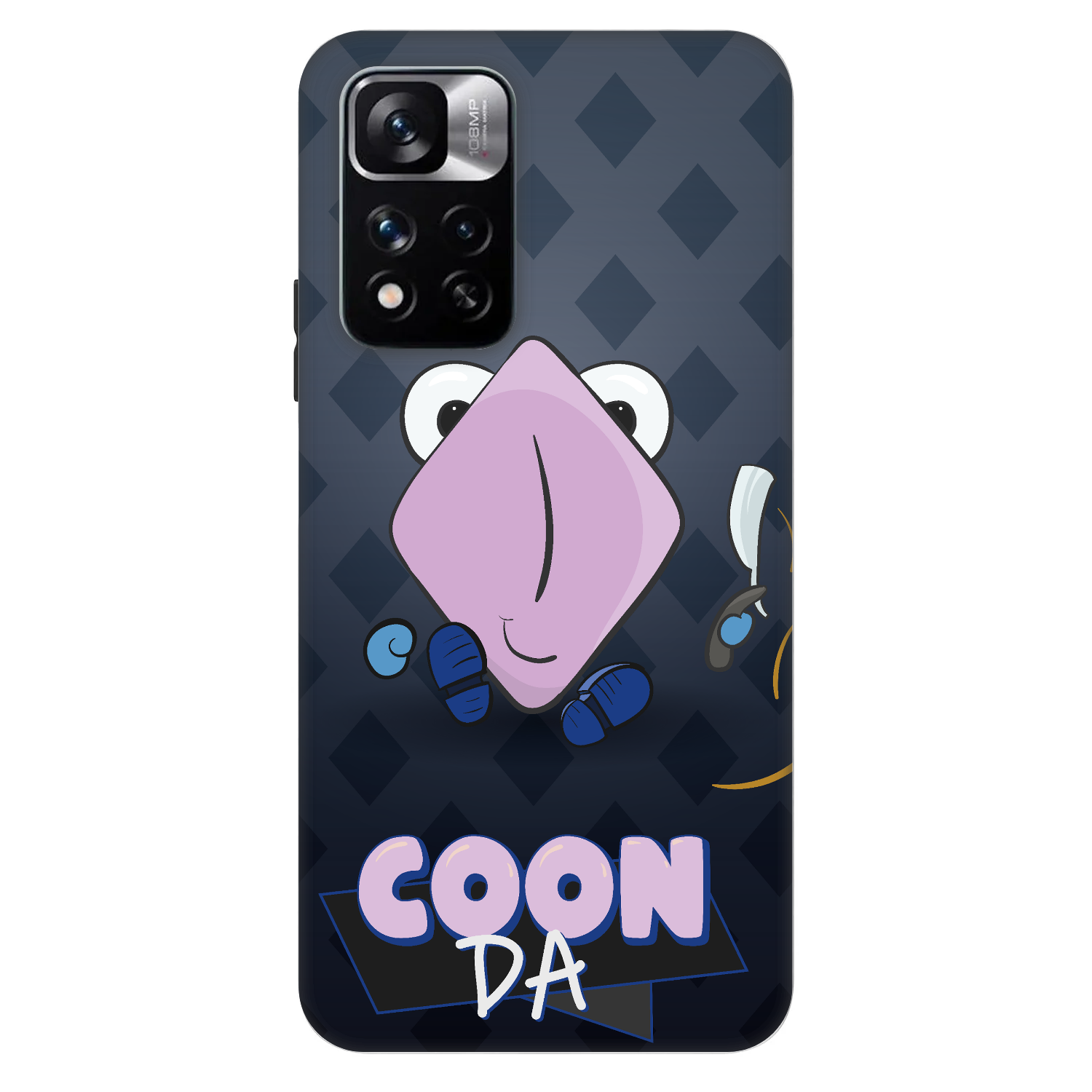Picasee Fashion Case pro Xiaomi Redmi Note 11 Pro 5G - COONDA holátko - tmavá