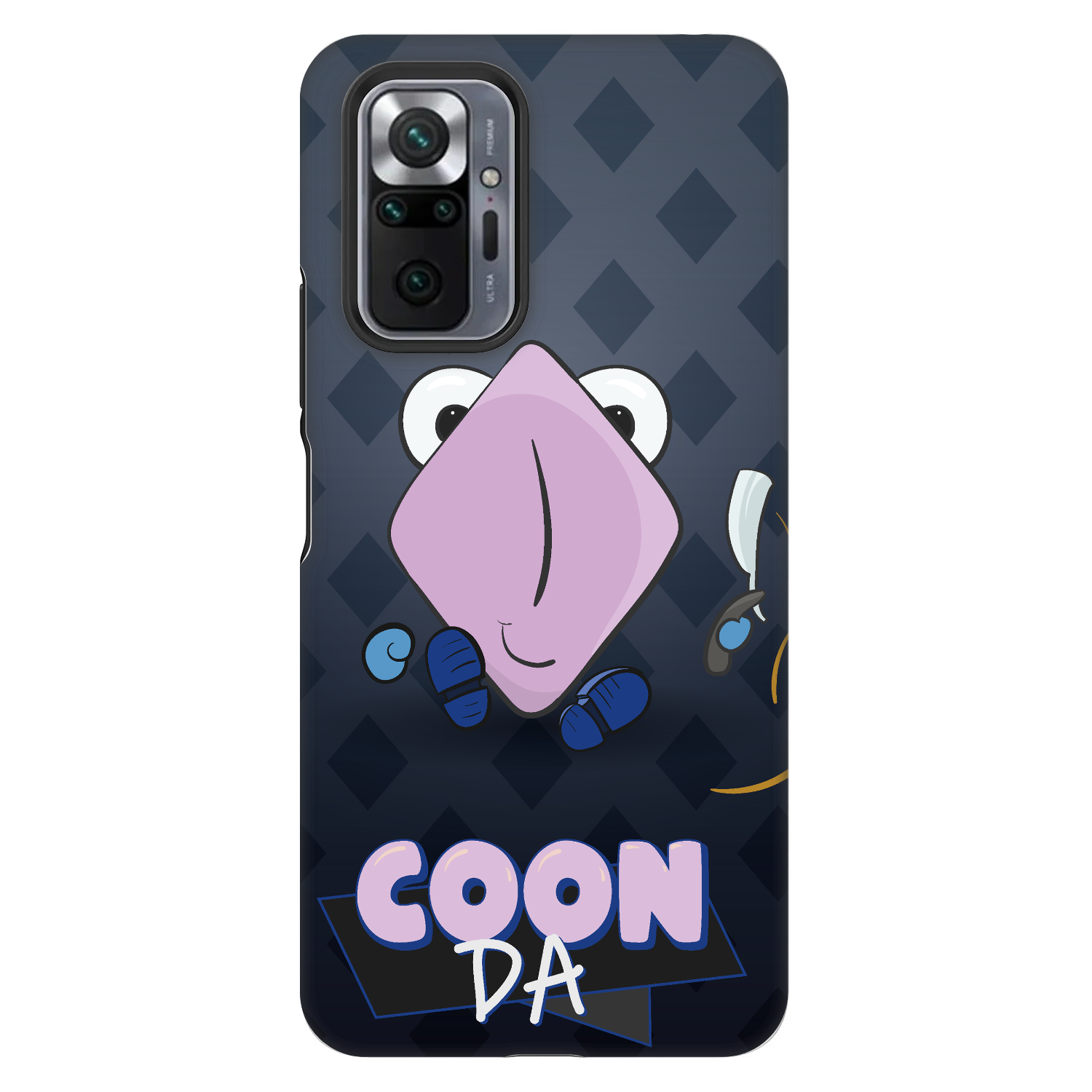 Picasee Fashion Case pro Xiaomi Redmi Note 10 Pro - COONDA holátko - tmavá