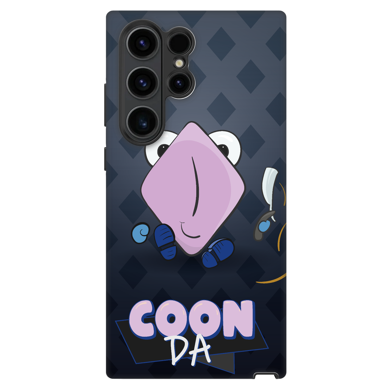 Picasee Fashion Case pro Samsung Galaxy S22 Ultra 5G - COONDA holátko - tmavá