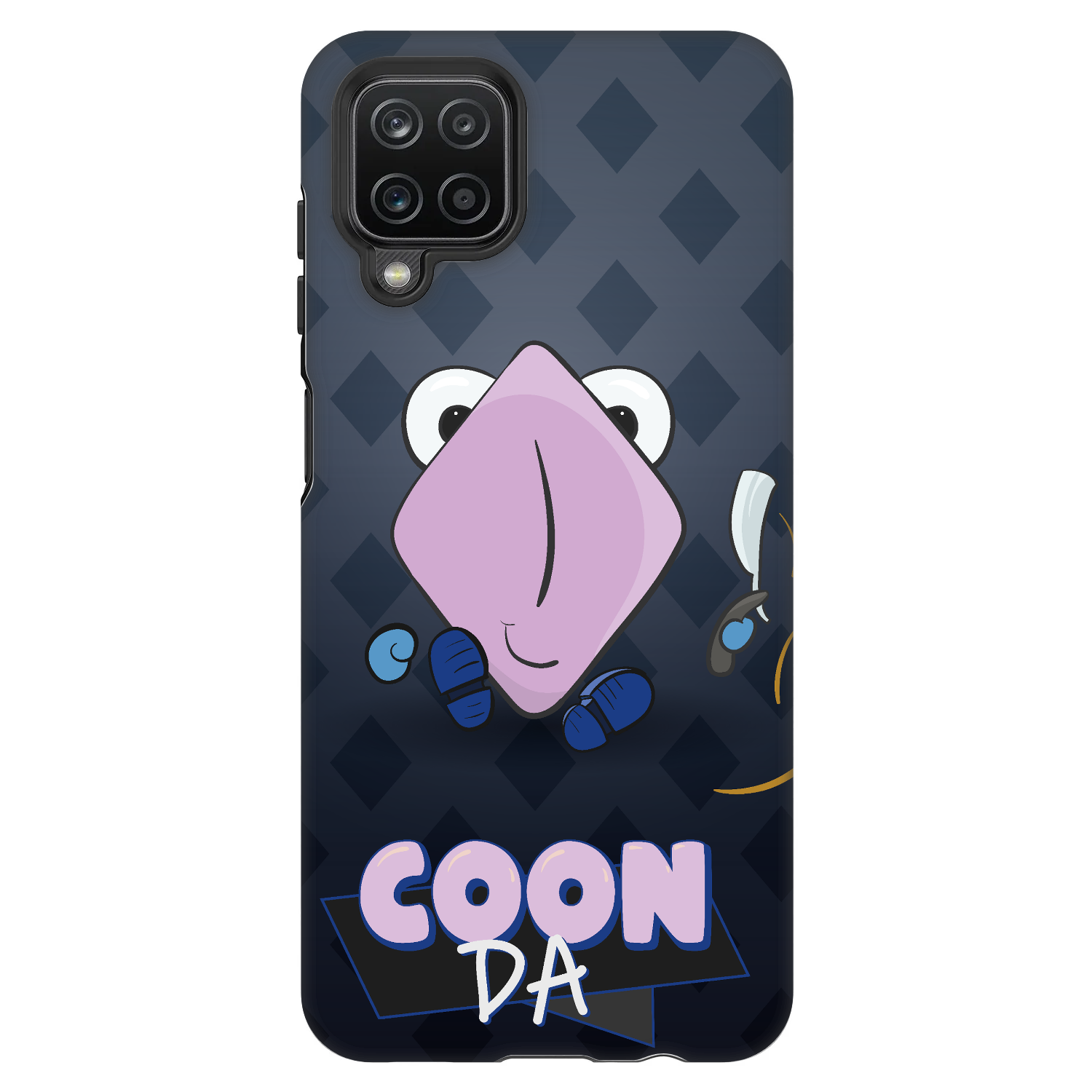 Picasee Fashion Case pro Samsung Galaxy A12 A125F - COONDA holátko - tmavá
