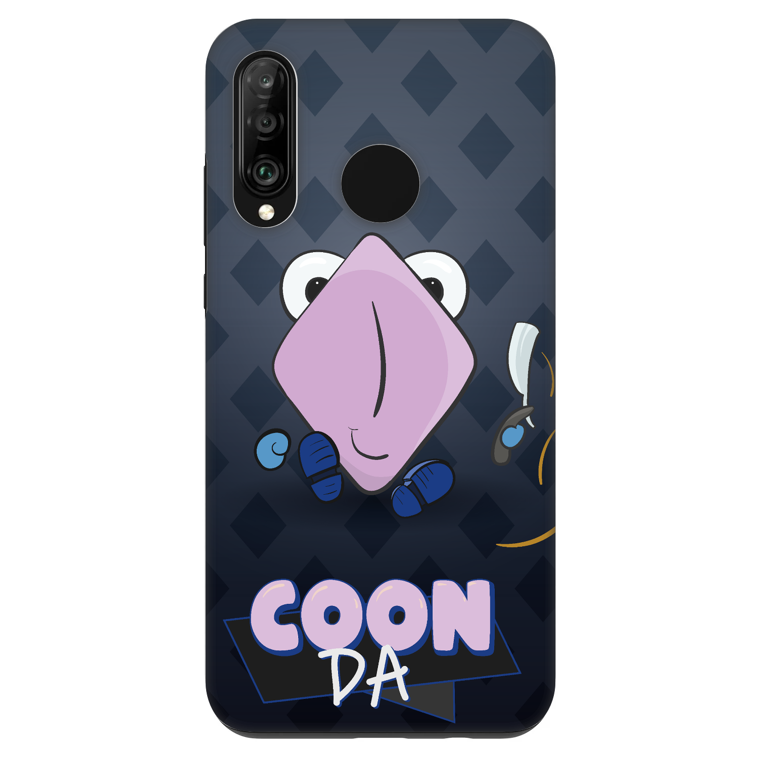 Picasee Fashion Case pro Huawei P30 Lite - COONDA holátko - tmavá