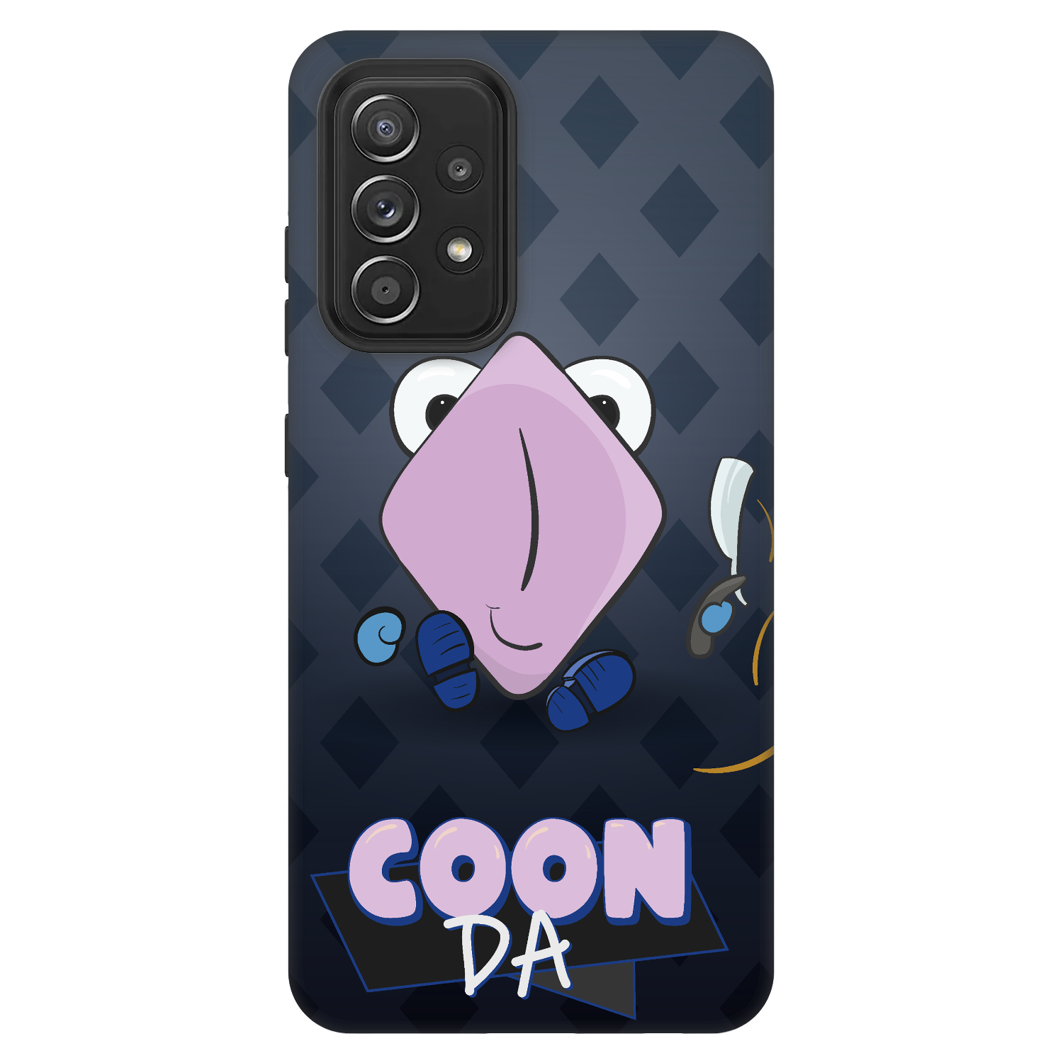 Picasee Fashion Case pro Samsung Galaxy A52 5G A525F - COONDA holátko - tmavá