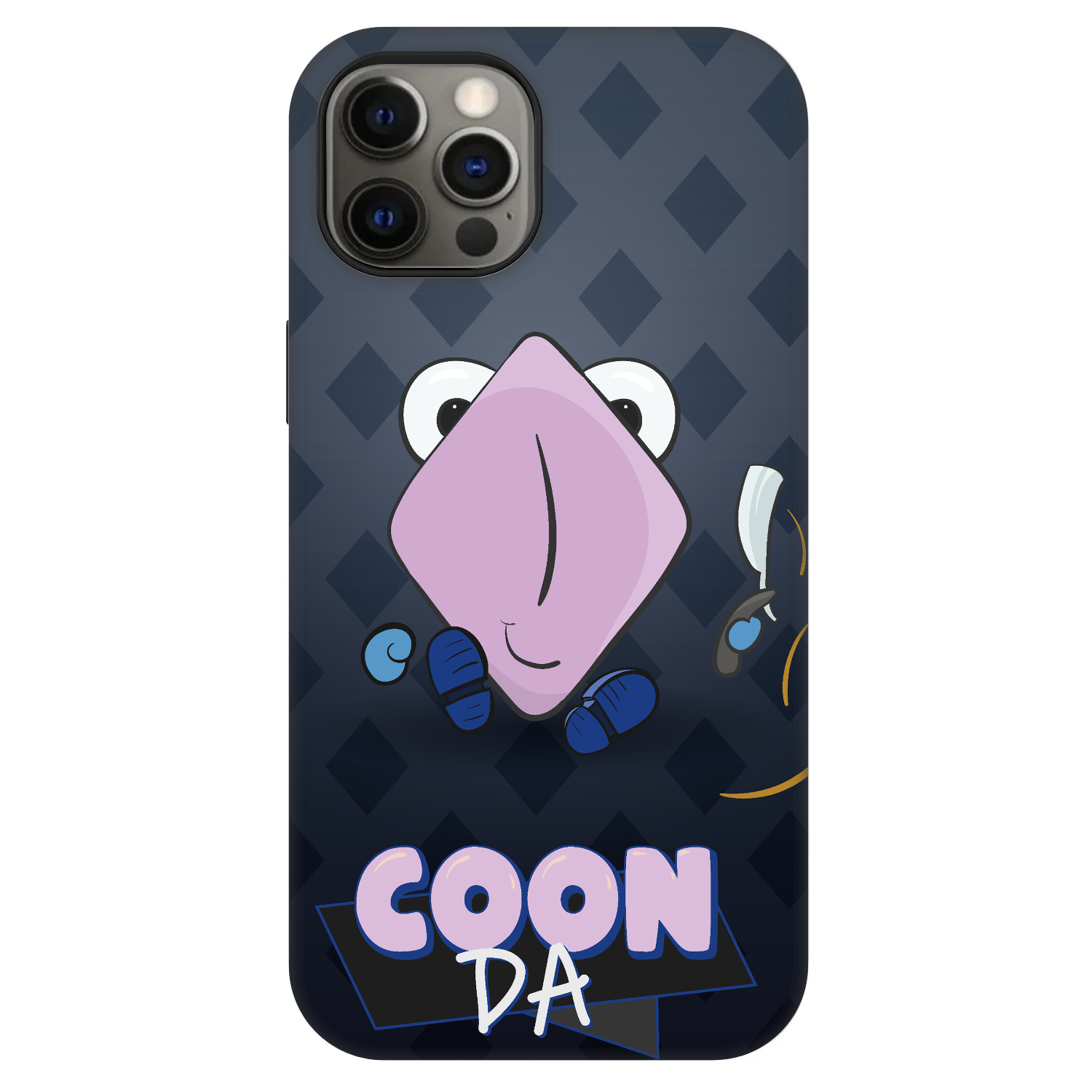 Picasee Fashion Case MagSafe Apple iPhone 12 Pro - COONDA holátko - tmavá