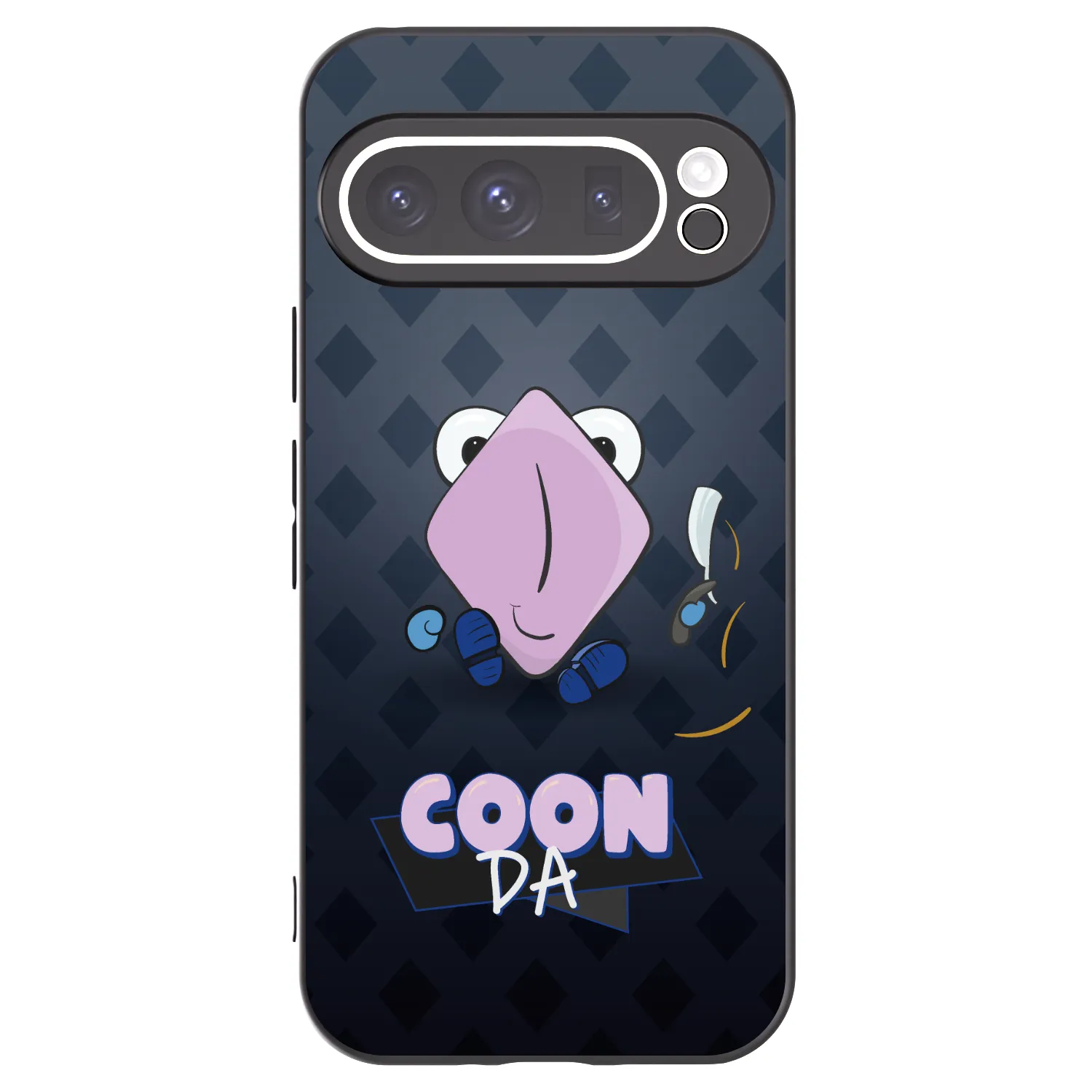 Picasee silikonový černý obal pro Google Pixel 9 Pro XL - COONDA holátko - tmavá