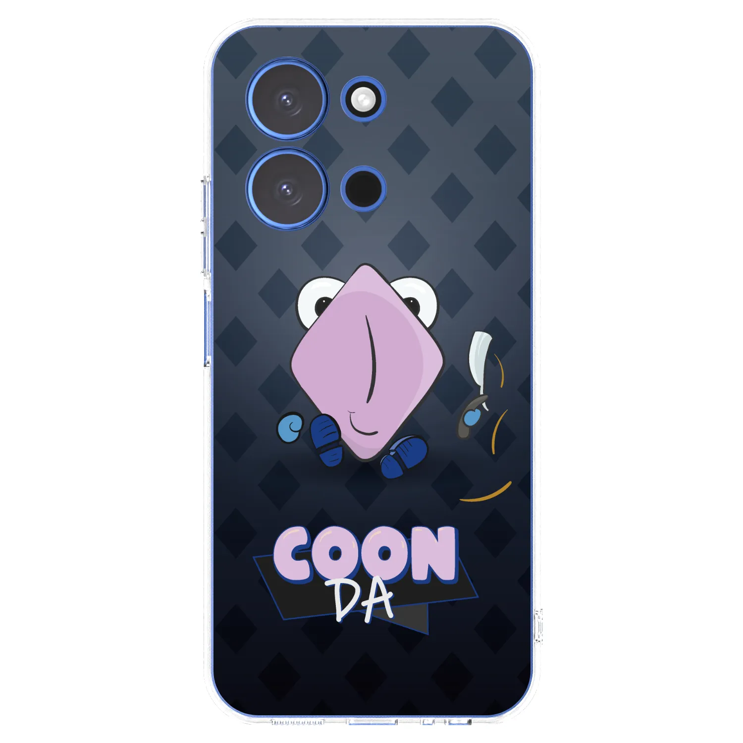 Picasee silikonový průhledný obal pro Xiaomi Redmi 15C 4G - COONDA holátko - tmavá