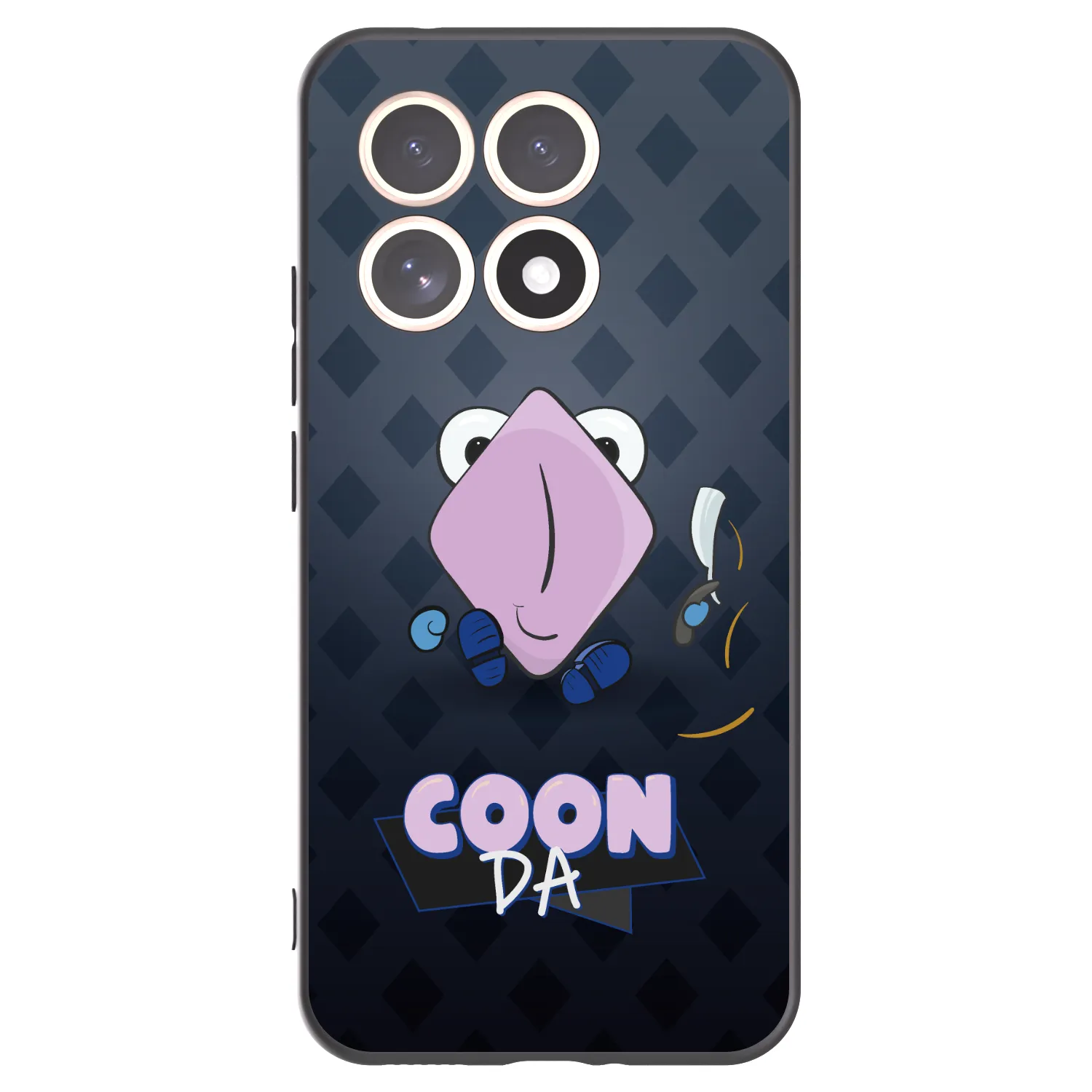 Picasee silikonový černý obal pro Xiaomi 15T - COONDA holátko - tmavá