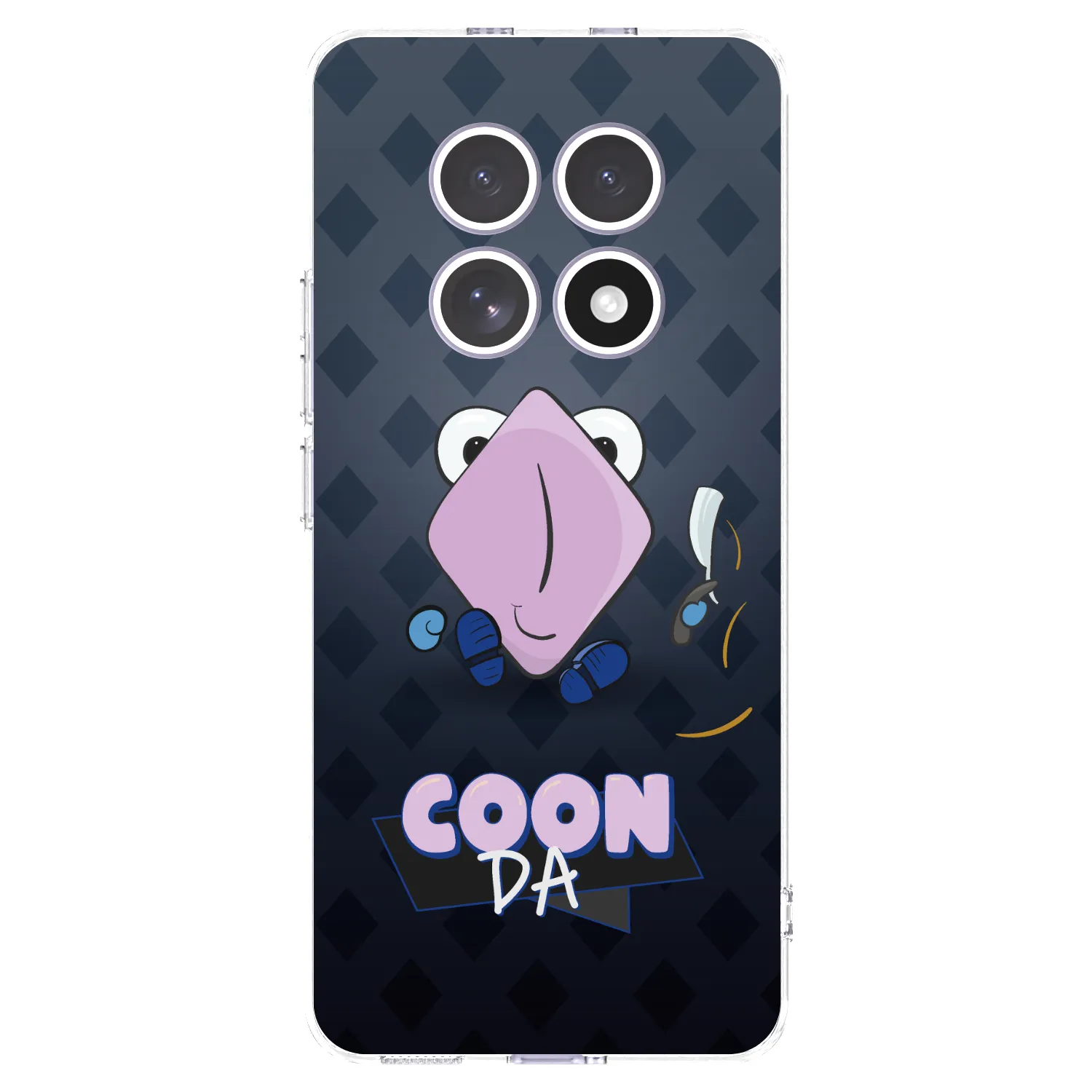 Picasee silikonový průhledný obal pro Xiaomi Redmi Note 15 - COONDA holátko - tmavá