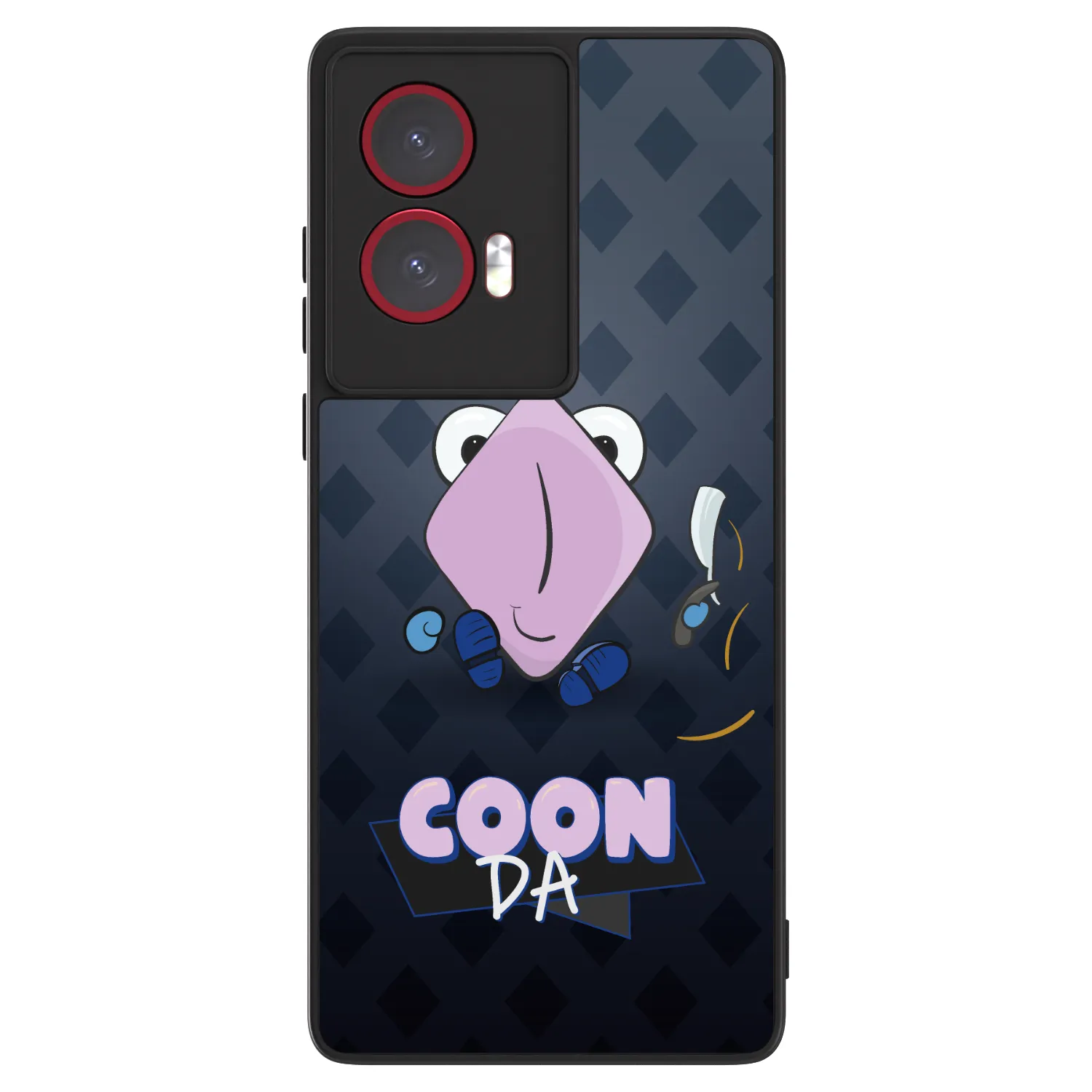 Picasee ULTIMATE CASE pro Motorola Edge 50 Fusion - COONDA holátko - tmavá