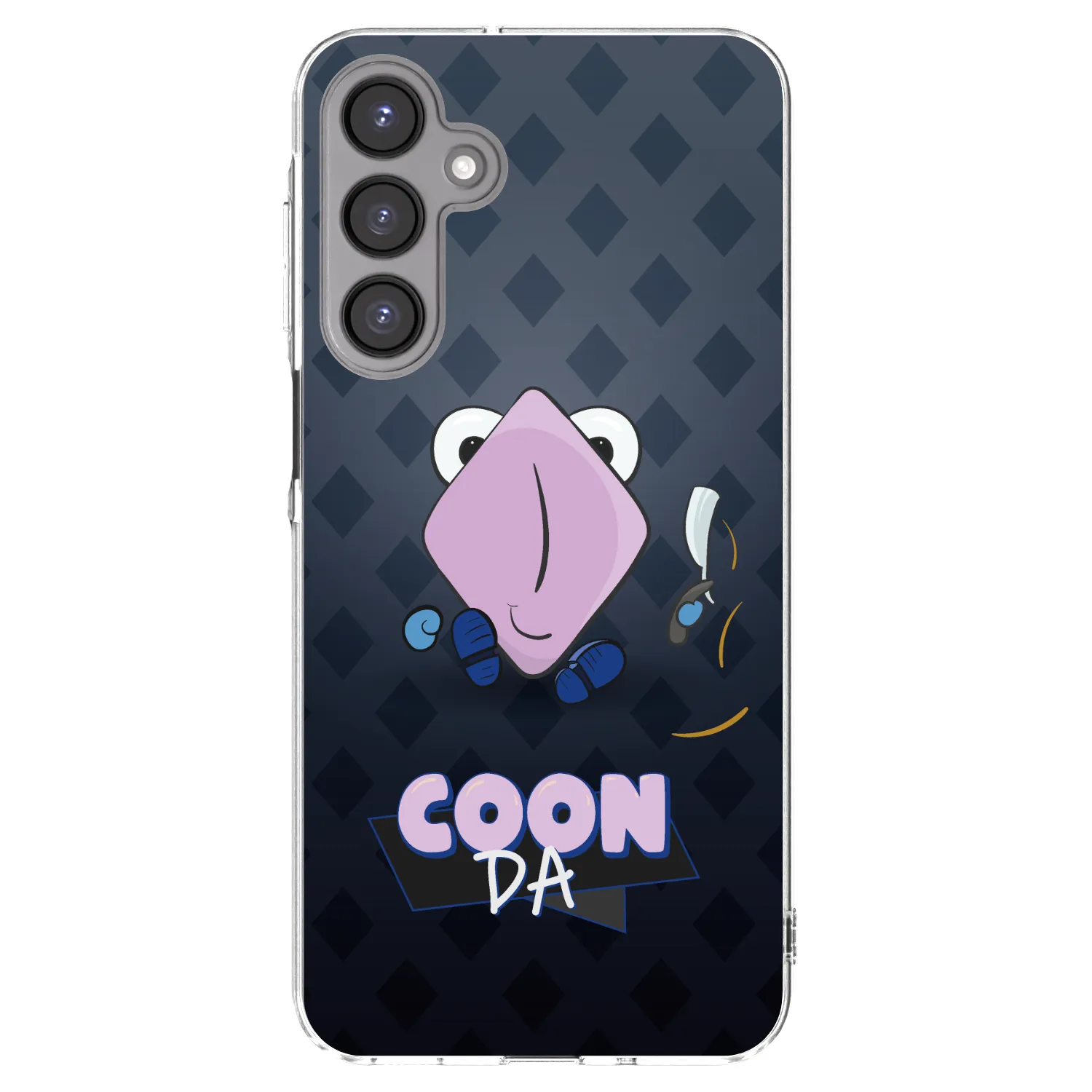 Picasee silikonový průhledný obal pro Samsung Galaxy A16 4G - COONDA holátko - tmavá