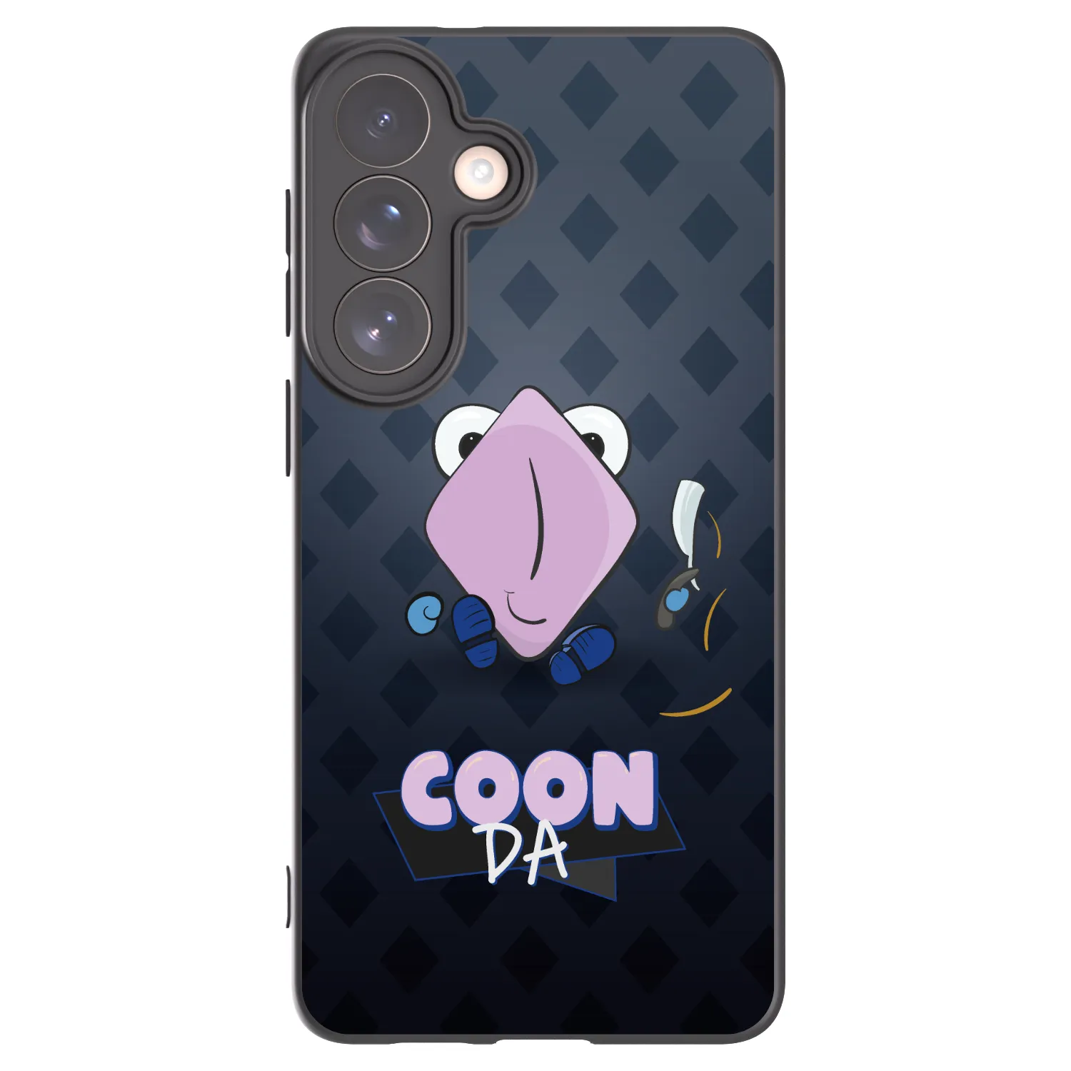 Picasee silikonový černý obal pro Samsung Galaxy S26+ - COONDA holátko - tmavá