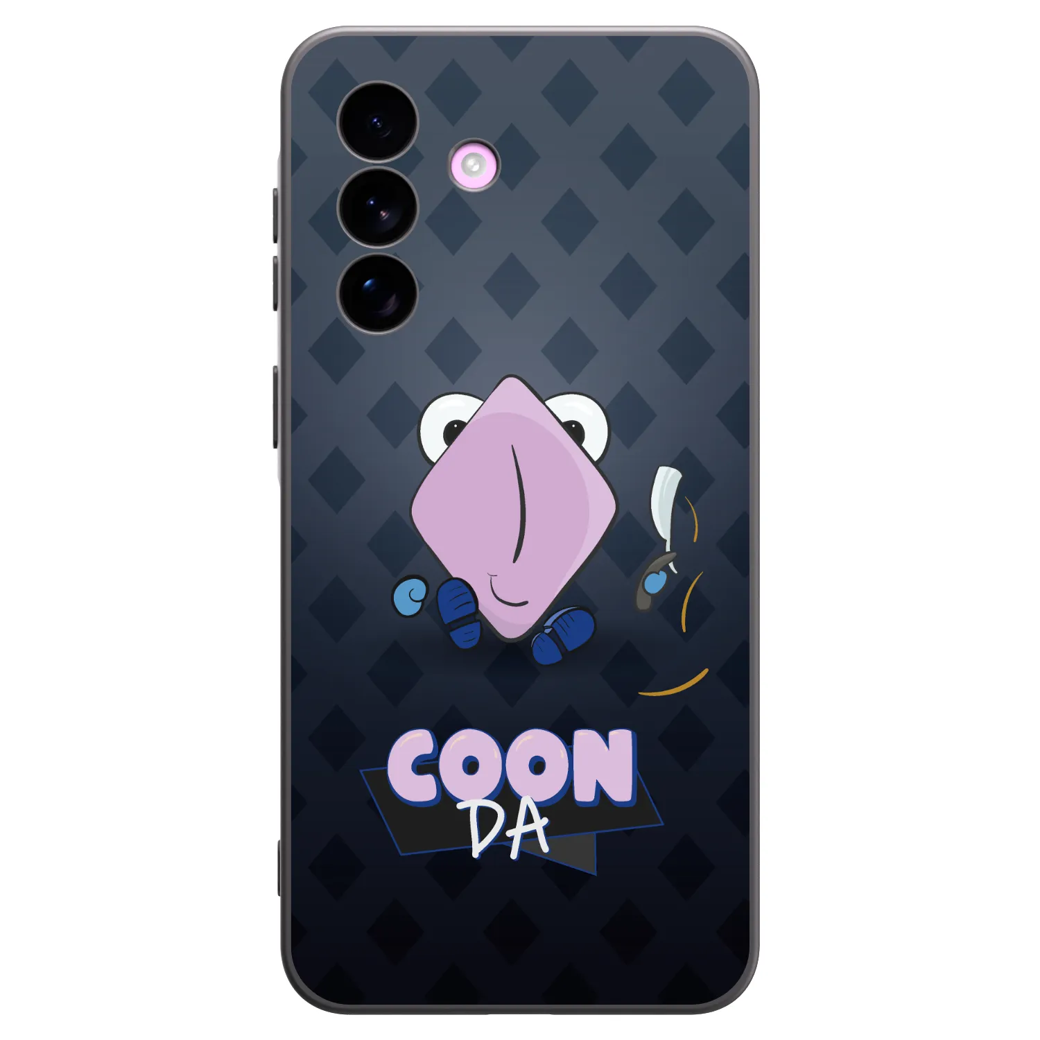 Picasee silikonový černý obal pro Samsung Galaxy A57 5G - COONDA holátko - tmavá