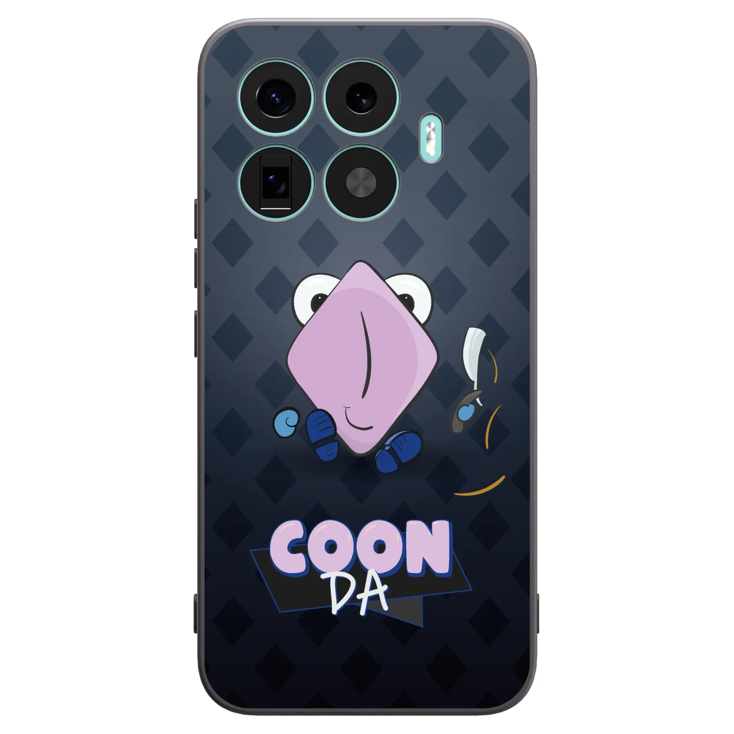 Picasee silikonový černý obal pro Xiaomi 17T Pro - COONDA holátko - tmavá