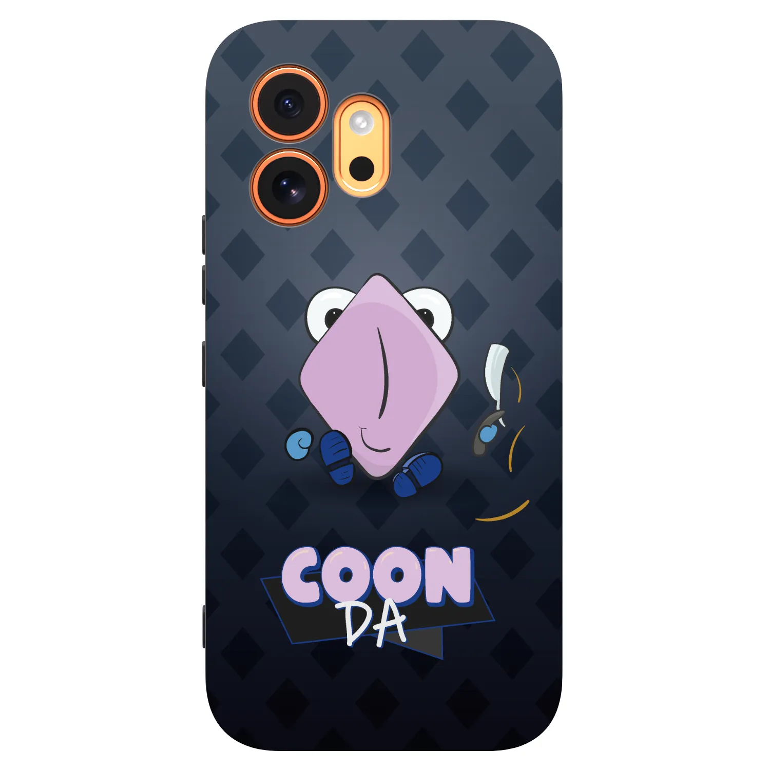 Picasee silikonový černý obal pro Honor 600 - COONDA holátko - tmavá