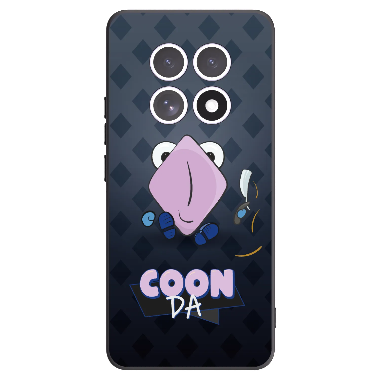 Picasee silikonový černý obal pro Xiaomi Redmi Note 15 5G - COONDA holátko - tmavá