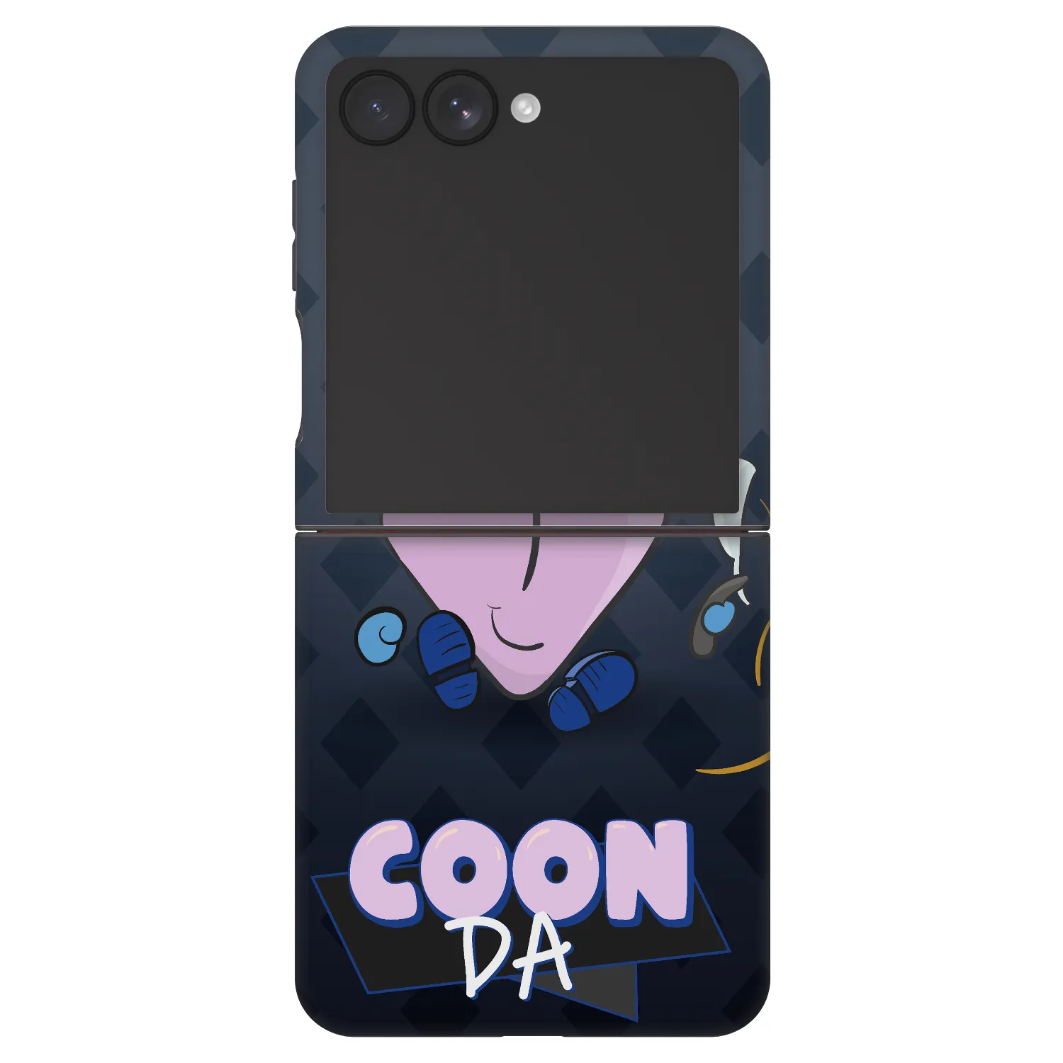 Picasee Fashion Case pro Samsung Galaxy Z Flip7 5G - COONDA holátko - tmavá
