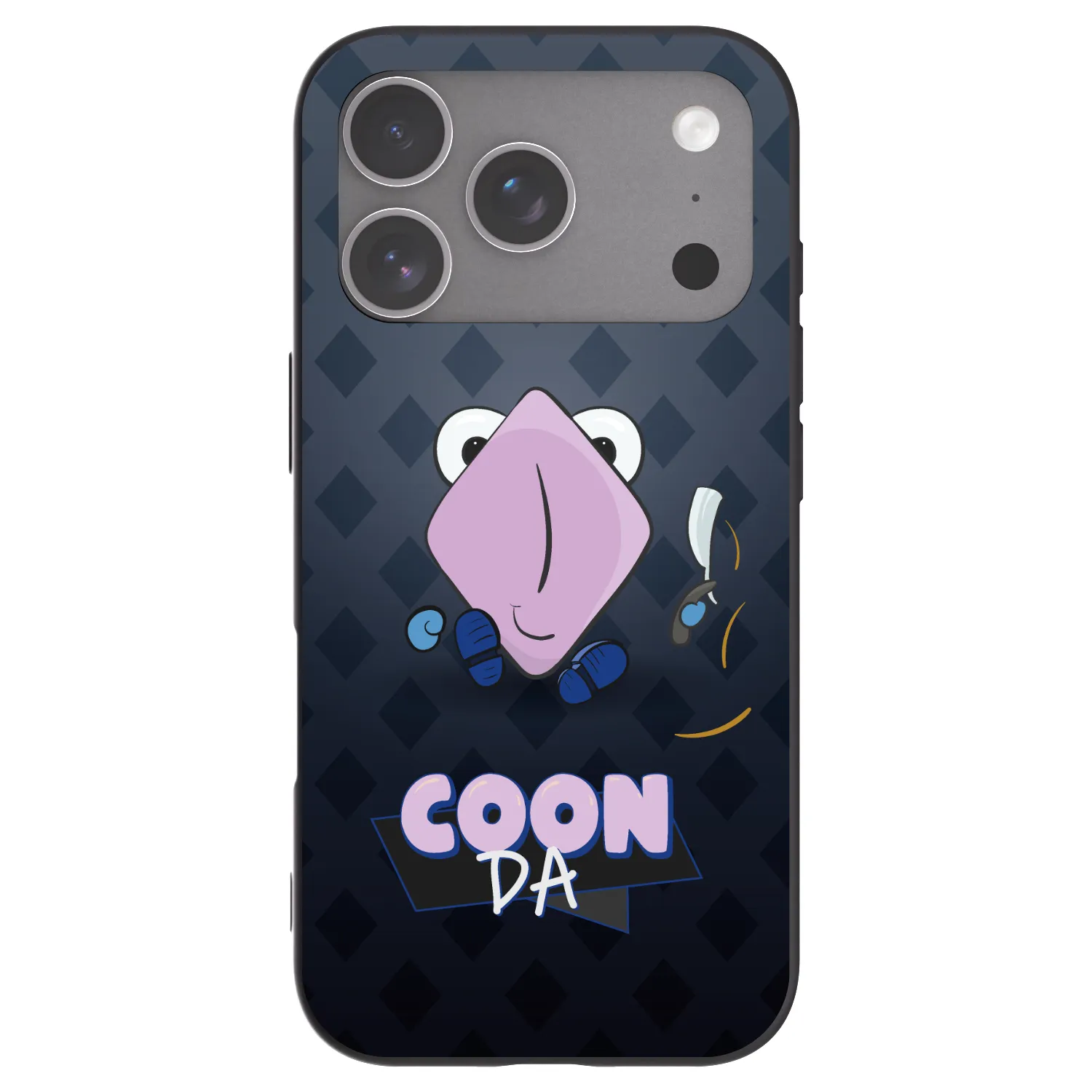 Picasee silikonový černý obal pro Apple iPhone 18 Pro - COONDA holátko - tmavá