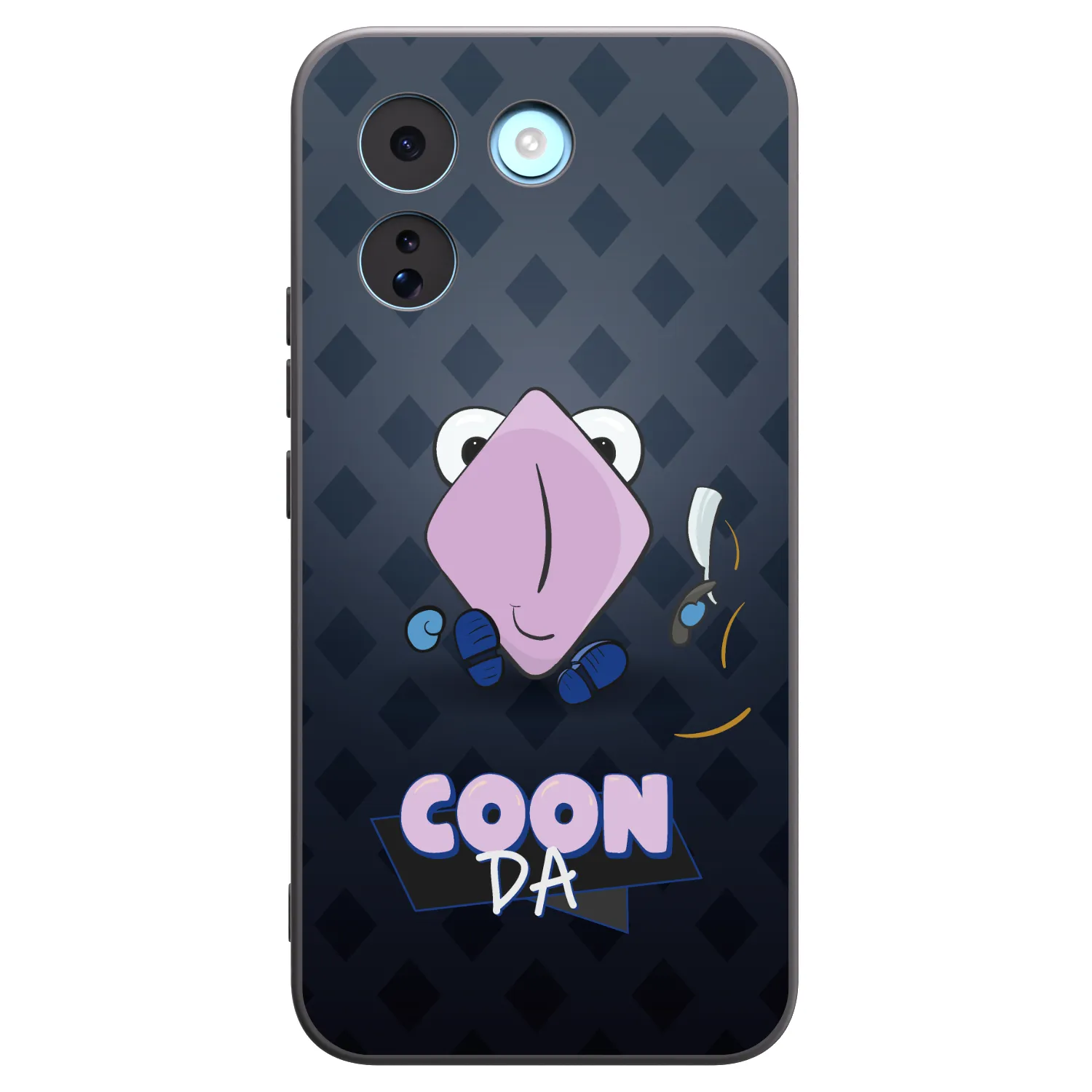 Picasee silikonový černý obal pro Xiaomi Redmi Note 17 Pro MAX 5G - COONDA holátko - tmavá