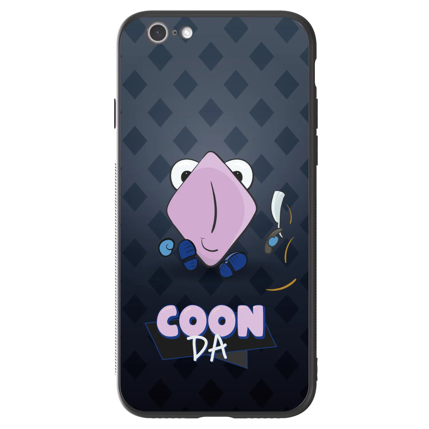 Picasee ULTIMATE CASE pro Apple iPhone 6/6S - COONDA holátko - tmavá