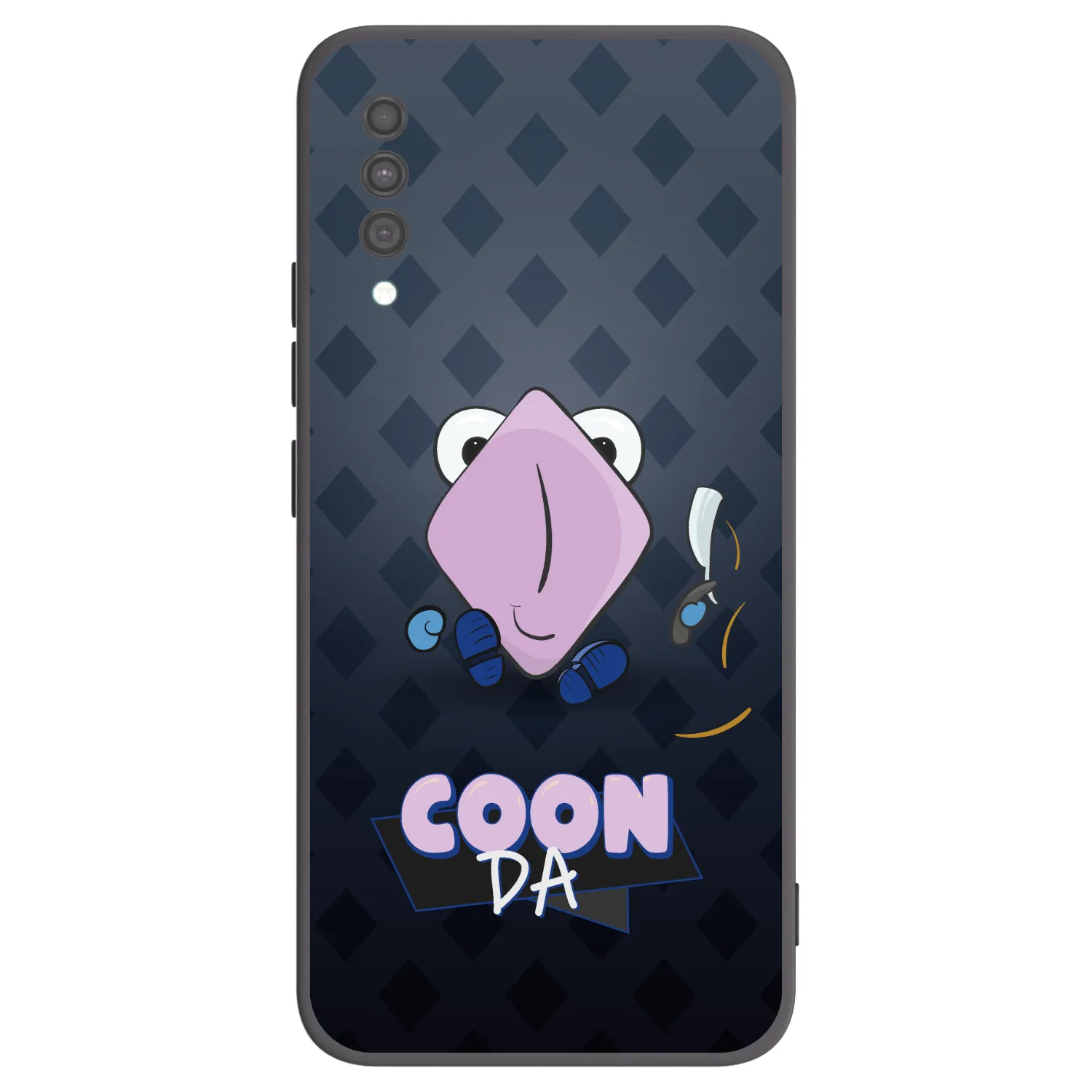 Picasee silikonový černý obal pro Samsung Galaxy A30s A307F - COONDA holátko - tmavá