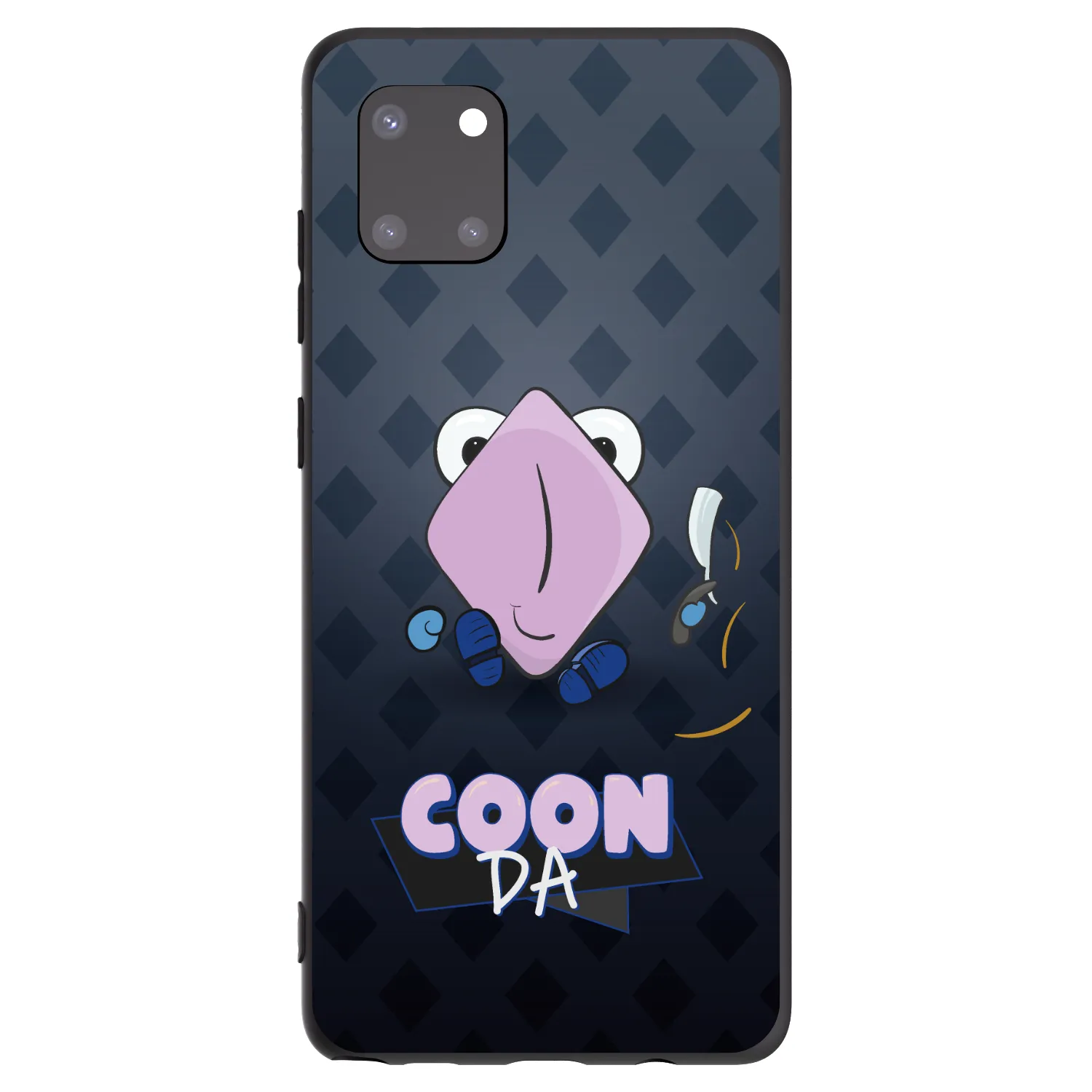 Picasee silikonový černý obal pro Samsung Galaxy Note 10 Lite N770F - COONDA holátko - tmavá