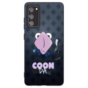 Picasee silikonový černý obal pro Samsung Galaxy S20 FE - COONDA holátko - tmavá