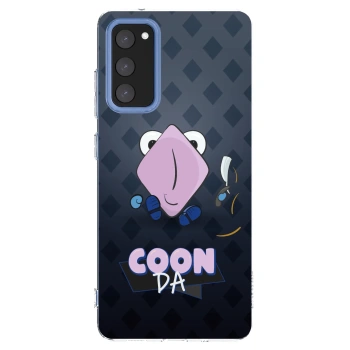 Picasee silikonový průhledný obal pro Samsung Galaxy S20 FE - COONDA holátko - tmavá