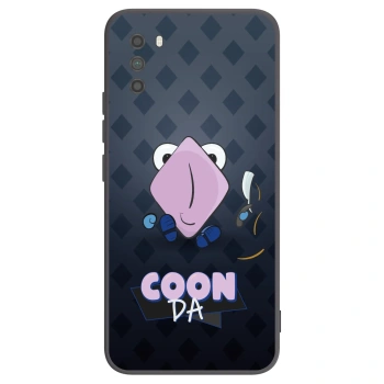 Picasee silikonový černý obal pro Xiaomi Poco M3 - COONDA holátko - tmavá