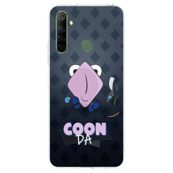 Picasee silikonový průhledný obal pro Realme 6i - COONDA holátko - tmavá