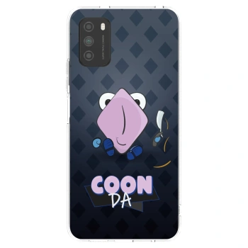Picasee silikonový průhledný obal pro Xiaomi Poco M3 - COONDA holátko - tmavá