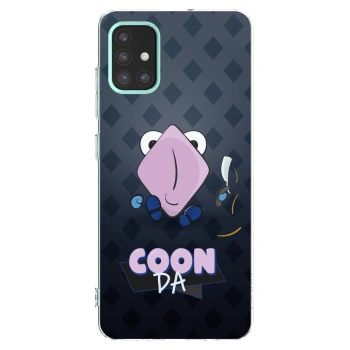 Picasee silikonový průhledný obal pro Samsung Galaxy M31s - COONDA holátko - tmavá