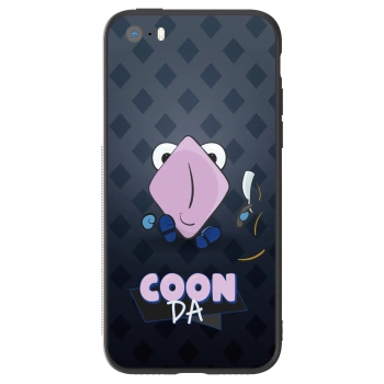 Obal pro Apple iPhone 5/5S/SE - COONDA holátko - tmavá