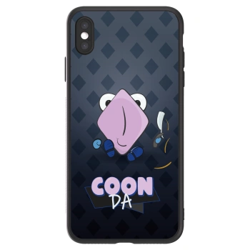 Picasee ULTIMATE CASE pro Apple iPhone XS Max - COONDA holátko - tmavá