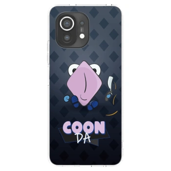 Picasee silikonový průhledný obal pro Xiaomi Mi 11 - COONDA holátko - tmavá