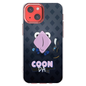 Picasee silikonový průhledný obal pro Apple iPhone 13 mini - COONDA holátko - tmavá