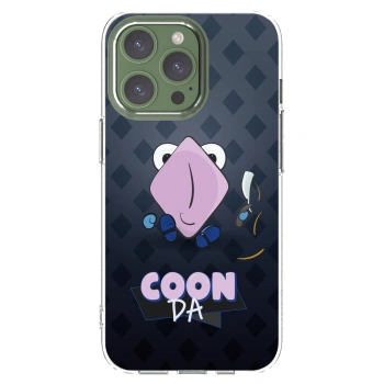 Picasee silikonový průhledný obal pro Apple iPhone 13 Pro - COONDA holátko - tmavá