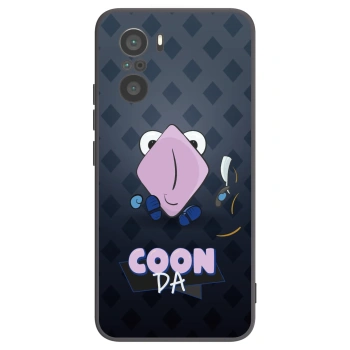 Picasee silikonový černý obal pro Xiaomi Poco F3 - COONDA holátko - tmavá