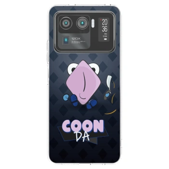 Picasee silikonový průhledný obal pro Xiaomi Mi 11 Ultra - COONDA holátko - tmavá