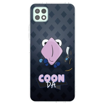 Picasee silikonový průhledný obal pro Samsung Galaxy A22 A226B 5G - COONDA holátko - tmavá