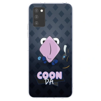 Picasee silikonový průhledný obal pro Samsung Galaxy A02s A025G - COONDA holátko - tmavá