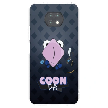 Picasee silikonový průhledný obal pro Xiaomi Redmi Note 9T - COONDA holátko - tmavá