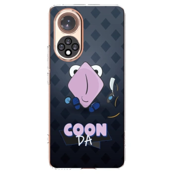 Picasee silikonový průhledný obal pro Honor 50 5G - COONDA holátko - tmavá